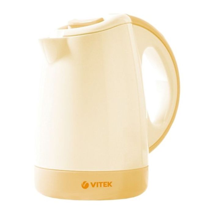 Чайник электрический Vitek VT-1134Y, 1000 Вт, 0.5 л, дорожный, желтый
