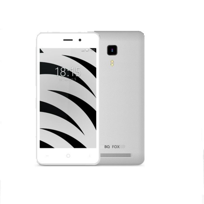 Смартфон BQ S-4526 Fox Space Silver, 2 sim, 8Gb, 4,5&quot; IPS,854*480, 1Gb RAM