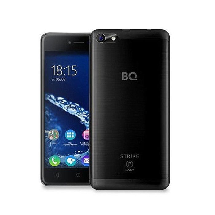 Смартфон BQ S-5058 Strike Power Easy Black Brushed, 2 sim, 5,0&quot; IPS, 854*480