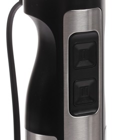 

Блендер Centek CT-1338, погружной, 1300 Вт, 0.5/0.8 л, 5 скоростей, черный