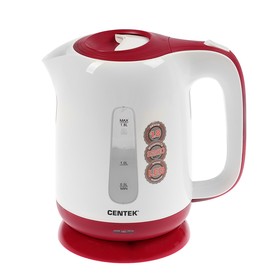 

Чайник электрический Centek CT-0044, пластик, 1.8 л, 2200 Вт, красный