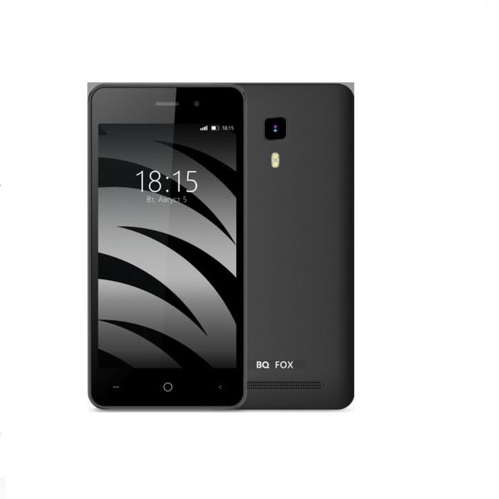 Смартфон BQ S-4526 Fox Titanium Gray, 2 sim, 8Gb, 4,5&quot; IPS,854*480, 1Gb RAM,