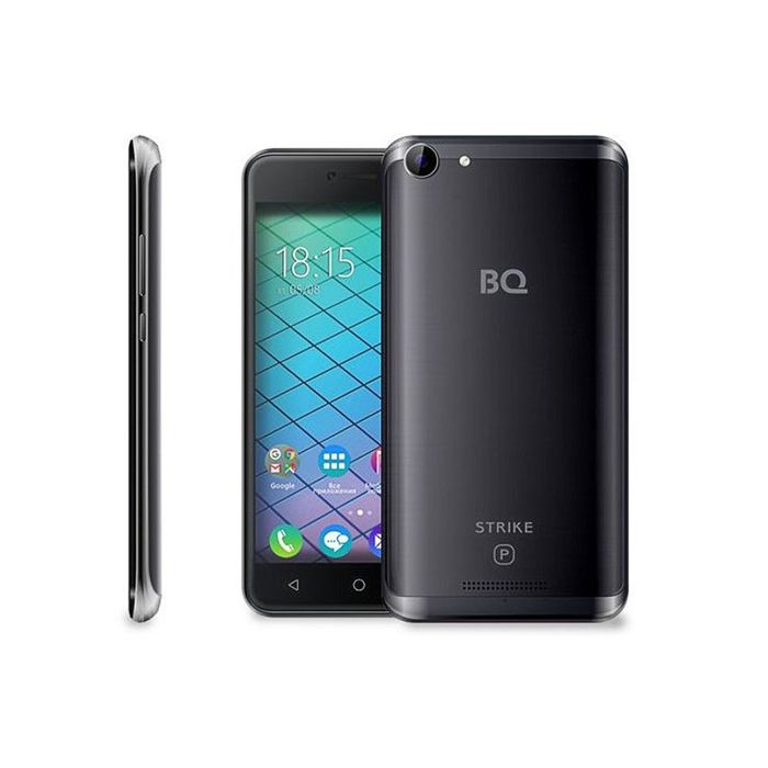 Смартфон BQ S-5059 Strike Power Grey Brushed, 2 sim, 8 Гб, 5,0&quot; IPS, 1280*720