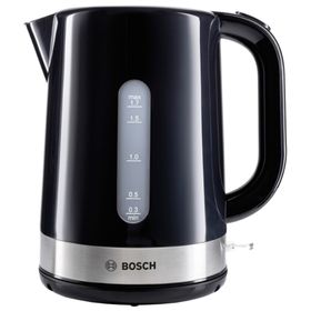 

Чайник электрический Bosch TWK7403, пластик, 1.7 л, 2200 Вт, черный
