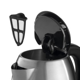 

Чайник электрический Bosch TWK78A01, металл, 1.7 л, 2200 Вт, серебристый