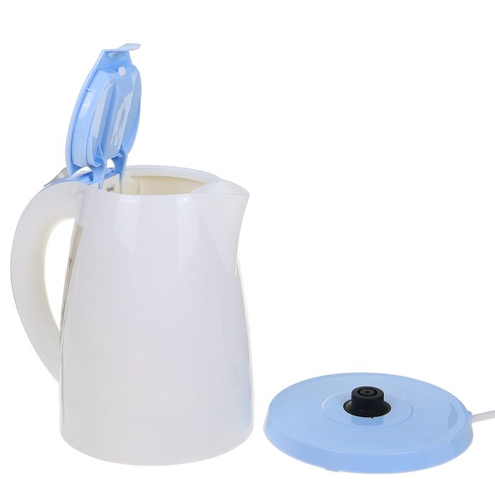 Чайник электрический Centek CT-1006 LB, 2200 Вт, 1.7 л, голубой
