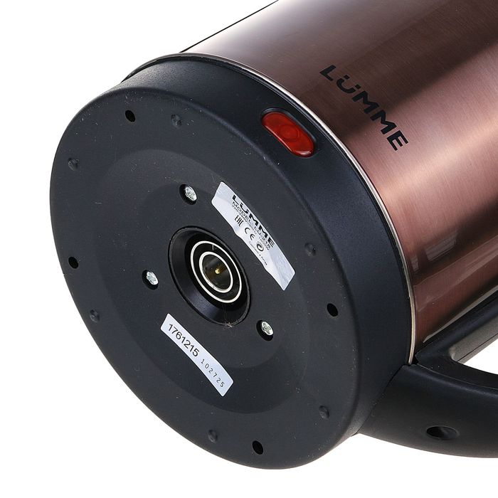 Чайник электрический Lumme LU-218, 1800 Вт, 2 л, темный циркон