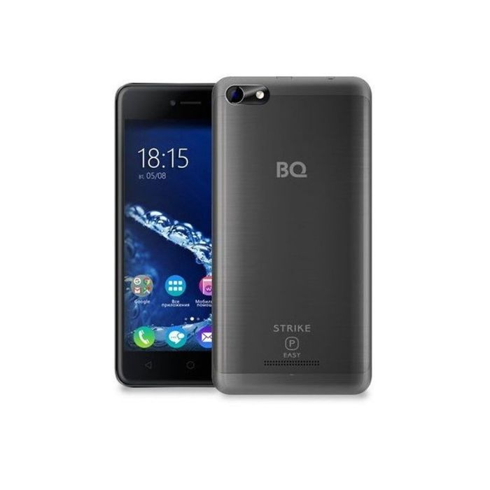 Смартфон BQ S-5058 Strike Power Easy Grey Brushed, 2 sim, 5,0&quot; IPS, 854*480