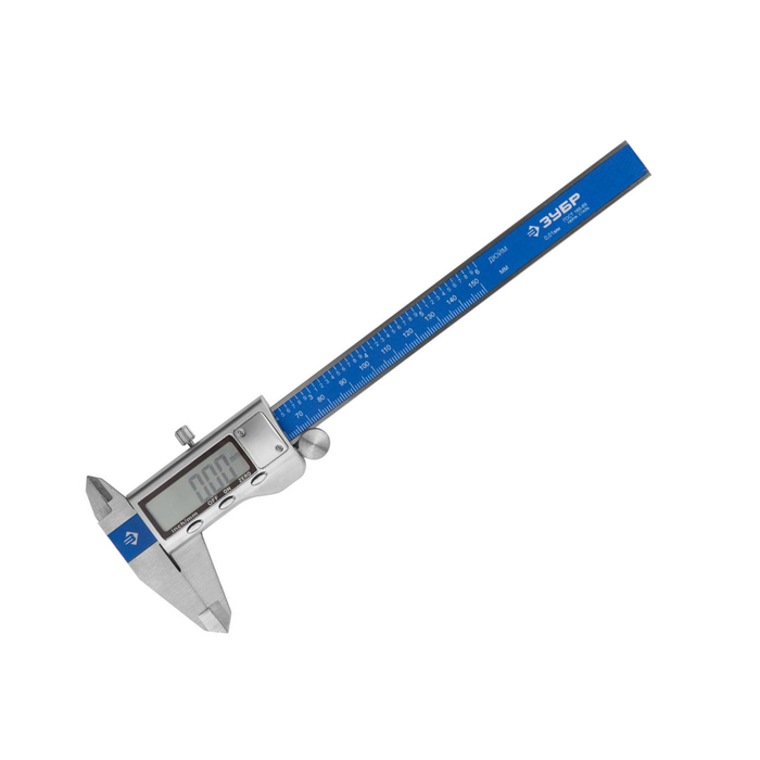 Штангенциркуль ЗУБР "ЭКСПЕРТ", ШЦЦ-I-150-0,01, цифровой, 150мм, шаг измерения 0,01мм