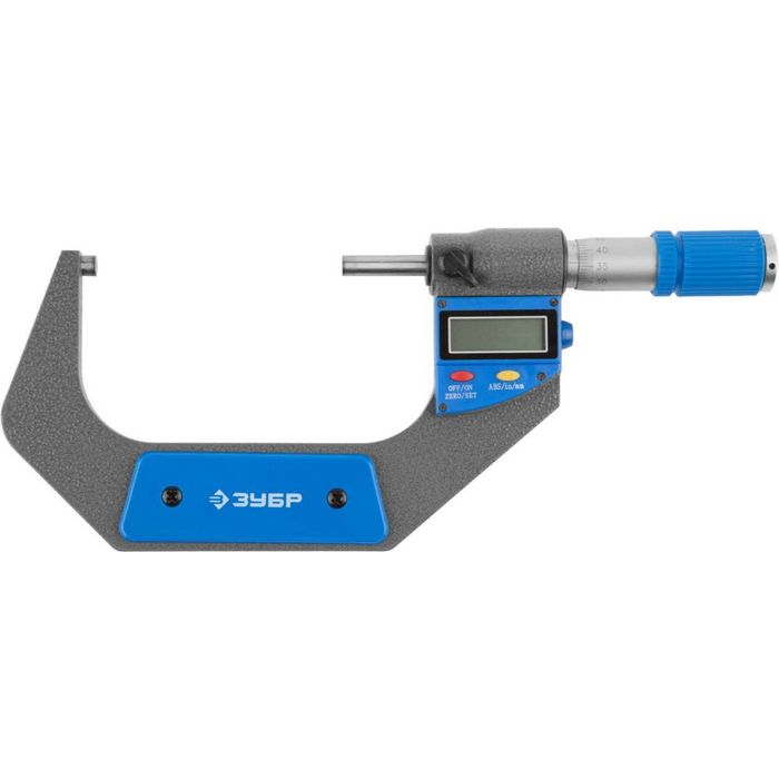 Микрометр ЗУБР "ЭКСПЕРТ" МКЦ 100, гладкий цифровой, , 75-100мм, шаг измерения 0,001мм