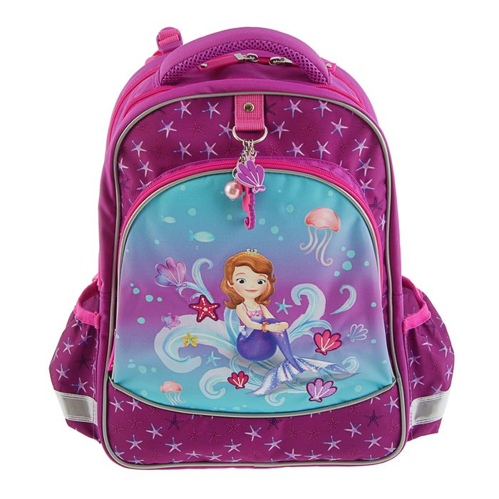 Рюкзак школьный эргономичная спинка 38х28х14см Erich Krause София Прекрасная "Морское приключение"