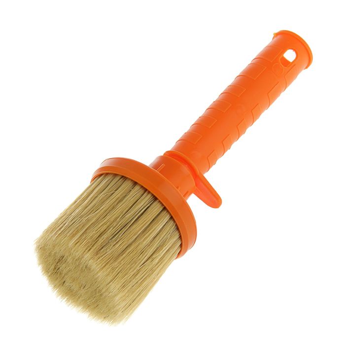 Кисть маховая "АКОР", 65 мм, ручка пластик, натуральная щетина, для фасада