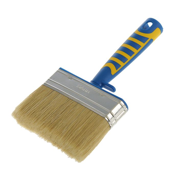 Кисть-макловица "АКОР" Профи, 120х25 мм, 2-ух комп. ручка, натуральная щетина