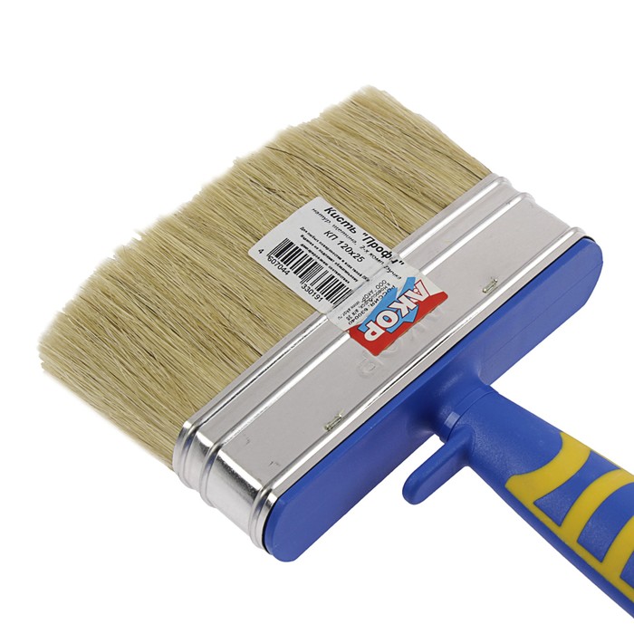 Кисть-макловица "АКОР" Профи, 120х25 мм, 2-ух комп. ручка, натуральная щетина
