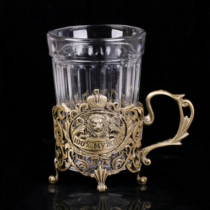 Подстаканник без стакана "100% мужик"