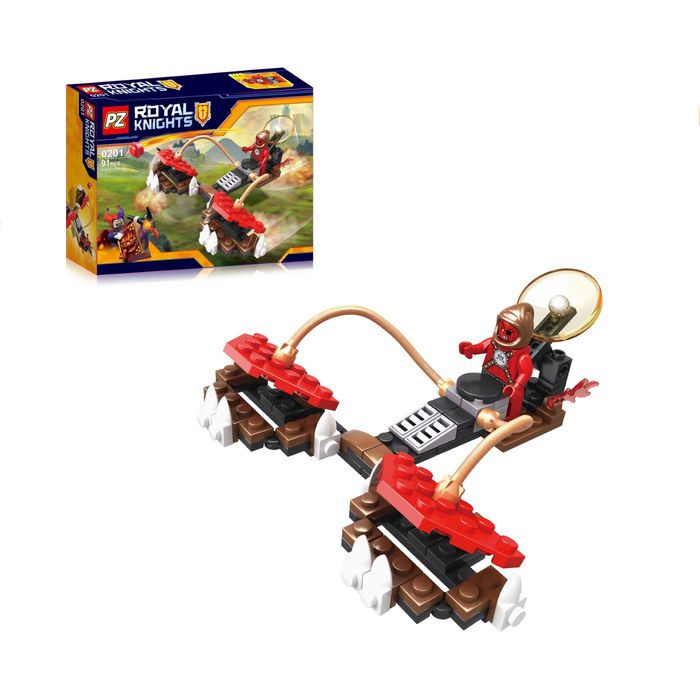 Конструктор «Рыцари: штурмовик», 91 деталь