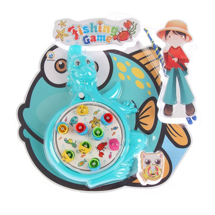 Рыбалка заводная "Динозавр"