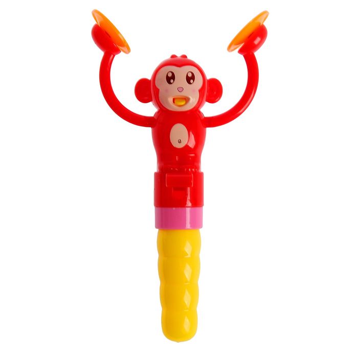 Молоток-тарелки "Обезьянка" цвета:МИКС