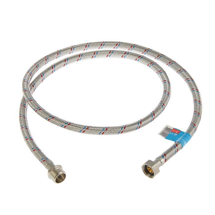 Подводка гибкая ELKA, гайка-штуцер, 150 см, гайка латунь