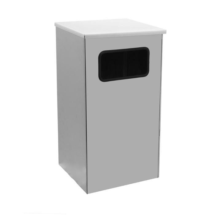 Урна &quot;Квадро-21&quot; 80л (нерж)