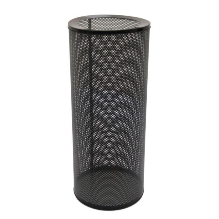 Корзина перфорированная для бумаг 30 л, цвет черный