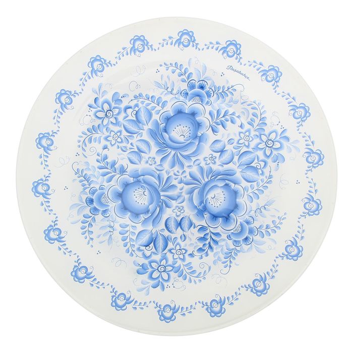 Тарелка 26 см "Уоркшоп Гжель"