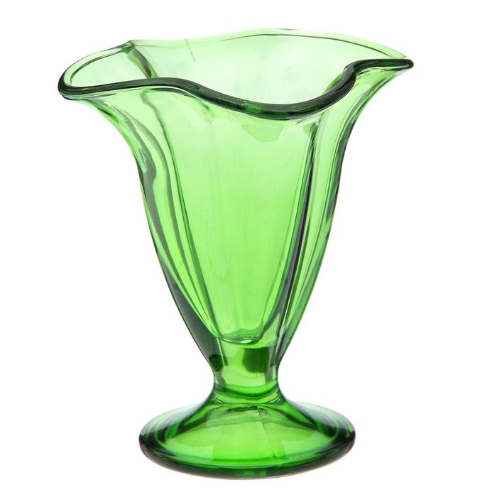 Ваза для мороженого d=13 см "Энжой грин", 150 мл
