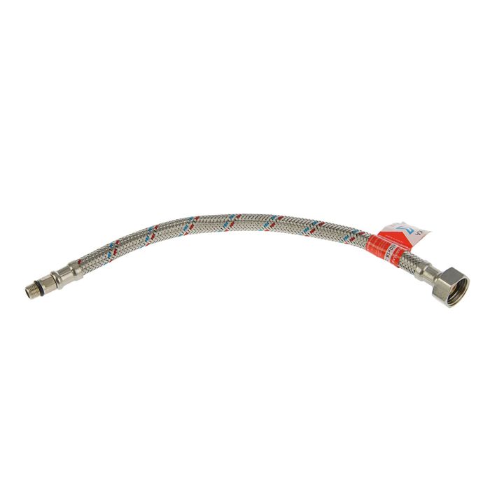 Подводка гибкая для смесителя ELKA, М10х18 короткий, 30 см, гайка сталь