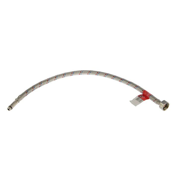 Подводка гибкая для смесителя ELKA М10х35, длинный, 50 см, гайка сталь