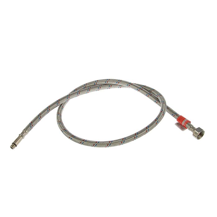 Подводка гибкая для смесителя ELKA М10х35, длинный, 120 см, гайка сталь