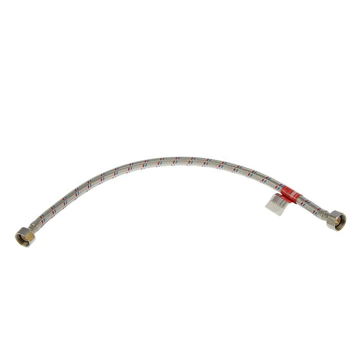 Подводка гибкая ELKA, гайка-гайка, 50 см, гайка сталь