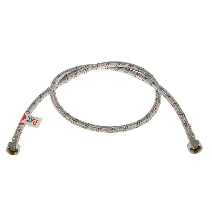 Подводка гибкая ELKA, гайка-гайка, 120 см, гайка сталь