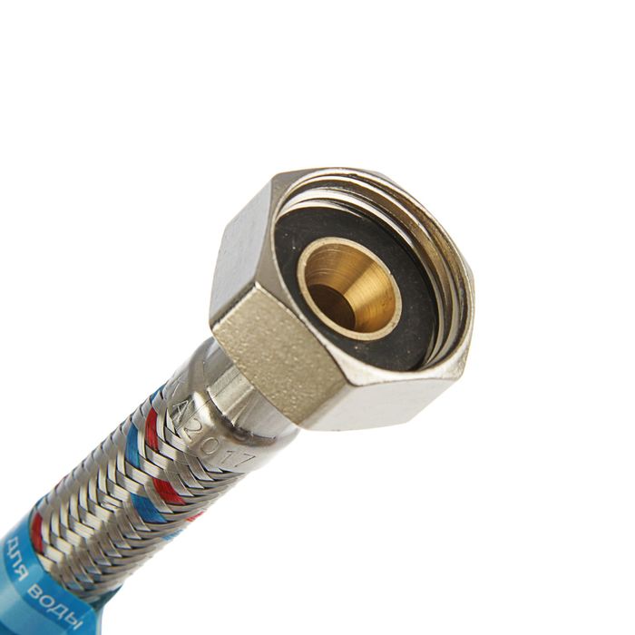 Подводка гибкая ELKA, гайка-штуцер, 200 см, гайка сталь