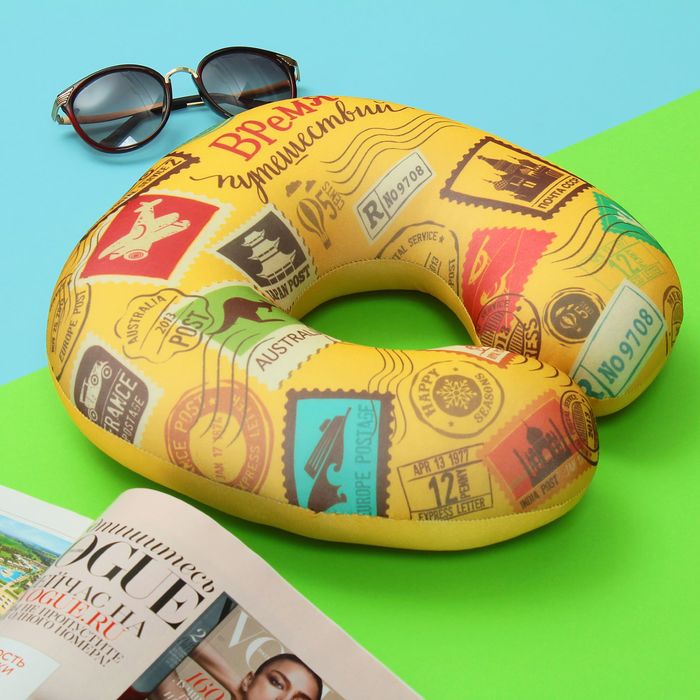 Подголовник-антистресс "Путешествуй!"