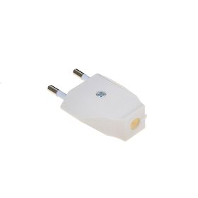 

Вилка плоская Smartbuy, 2.5 А, 250 В, белая