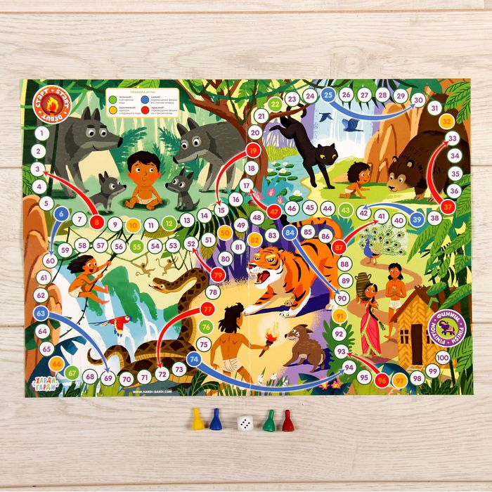 Настольная игра «Маугли»