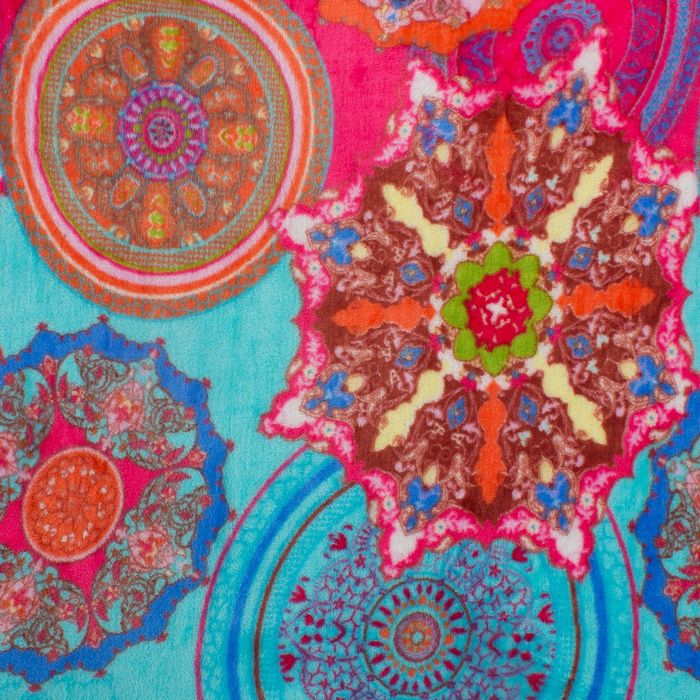 Плед "Этель корал" 2 сп. Индия 180х200 см, 100% п/э, корал-флис, двухсторонний 210 гр/м²