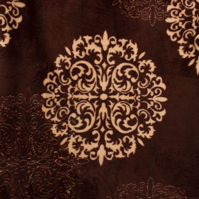 Плед "Этель корал" 2 сп. Династия 180х200 см, 100% п/э, корал-флис, двухсторонний 210 гр/м²