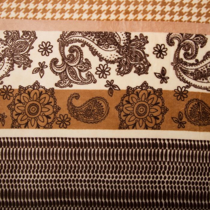 Плед "Этель корал" 2 сп. Фреско 180х200 см, 100% п/э, корал-флис, двухсторонний 210 гр/м²