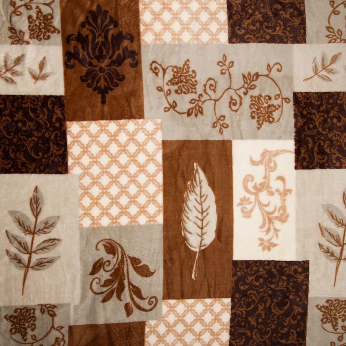 Плед "Этель корал" 2 сп. Элит 180х200 см, 100% п/э, корал-флис, двухсторонний 210 гр/м²