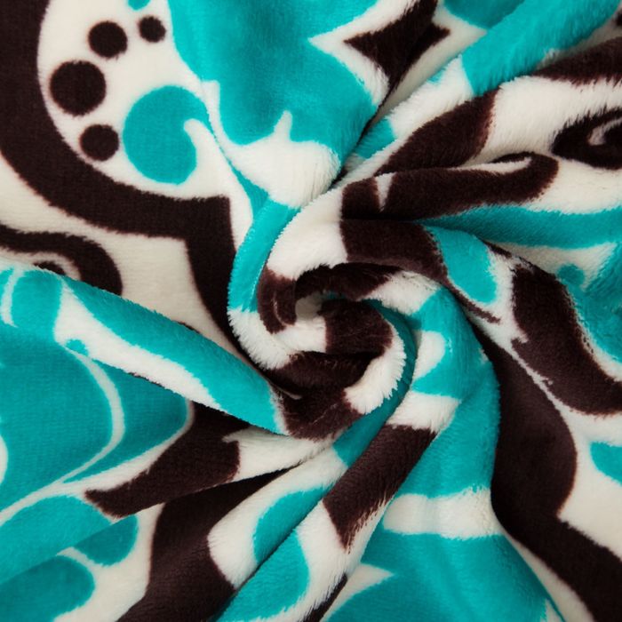 Плед "Этель корал" 2 сп. Маракеш 180х200 см, 100% п/э, корал-флис, двухсторонний 210 гр/м²