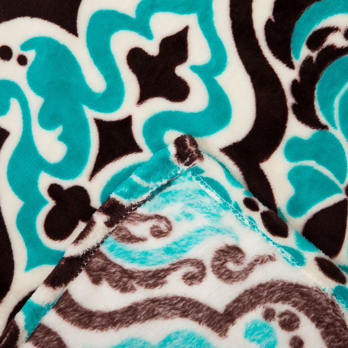 Плед "Этель корал" 2 сп. Маракеш 180х200 см, 100% п/э, корал-флис, двухсторонний 210 гр/м²