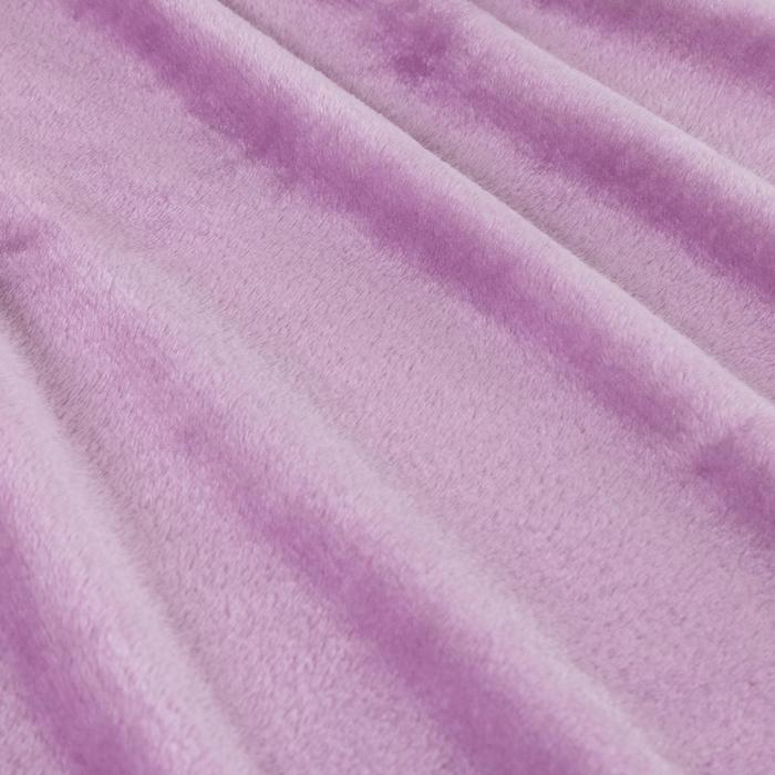 Плед «Этель: Корал» «Дуэт», 2 сп., 180 × 200 см, п/э (100 %), корал-флис, 210 г/м², цвет фуксия