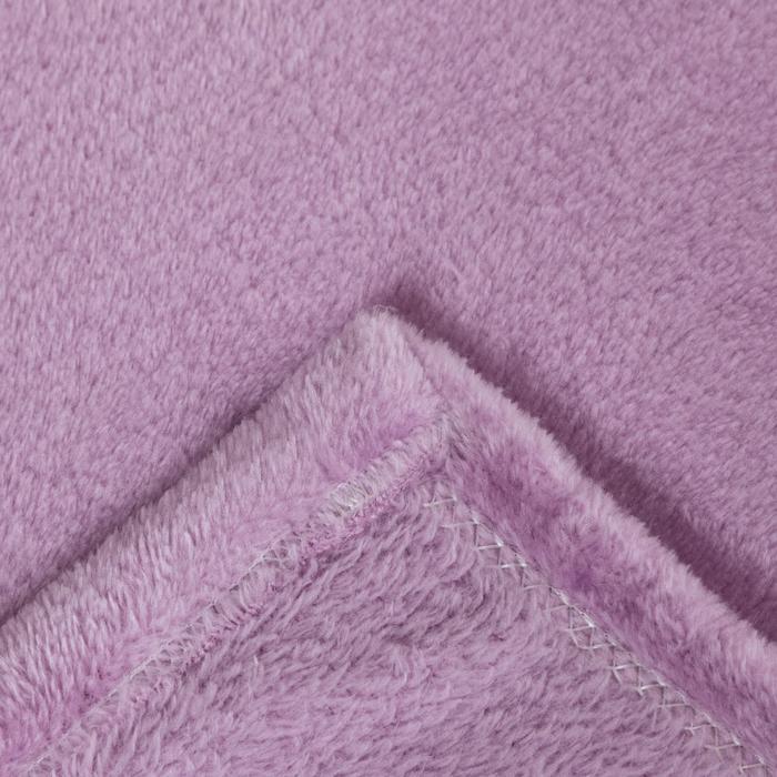 Плед «Этель: Корал» «Дуэт», 2 сп., 180 × 200 см, п/э (100 %), корал-флис, 210 г/м², цвет фуксия