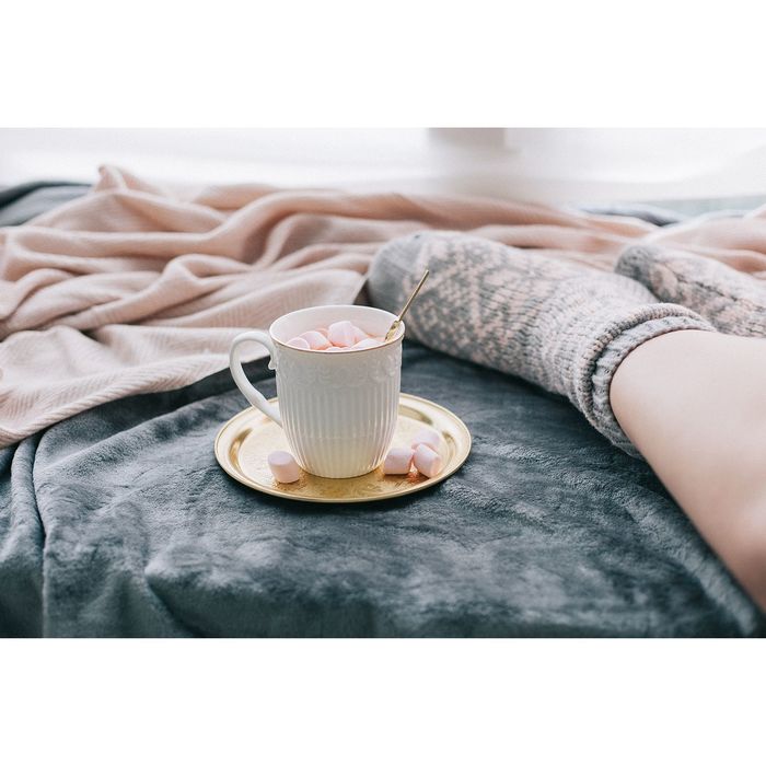 Плед "Этель корал" 2 сп Марокко180х200 см графит,100% п/э, корал-флис 280 гр/м2