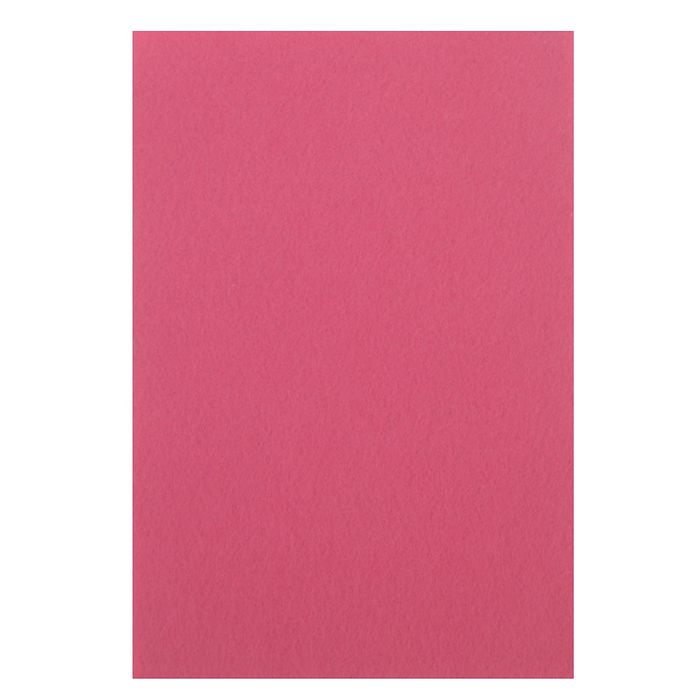 Фетр листовой Астра, 1 мм 180гр 20х30 см (набор 10 листов) (YF 614 розовый)