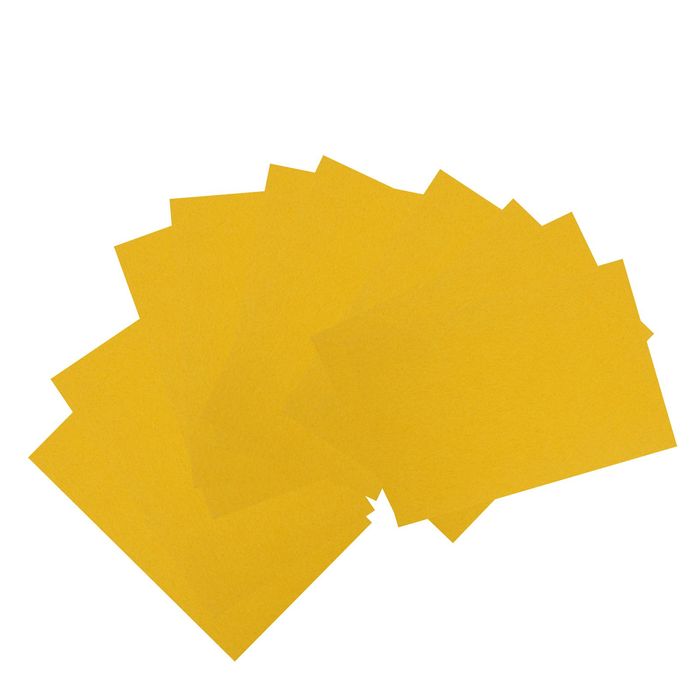 Набор фетра Астра (10 листов) "Желтый" 1 мм 180гр 20х30 см