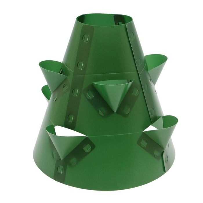 Клумба конусная, d=20-60 см, h=60 см, зелёная
