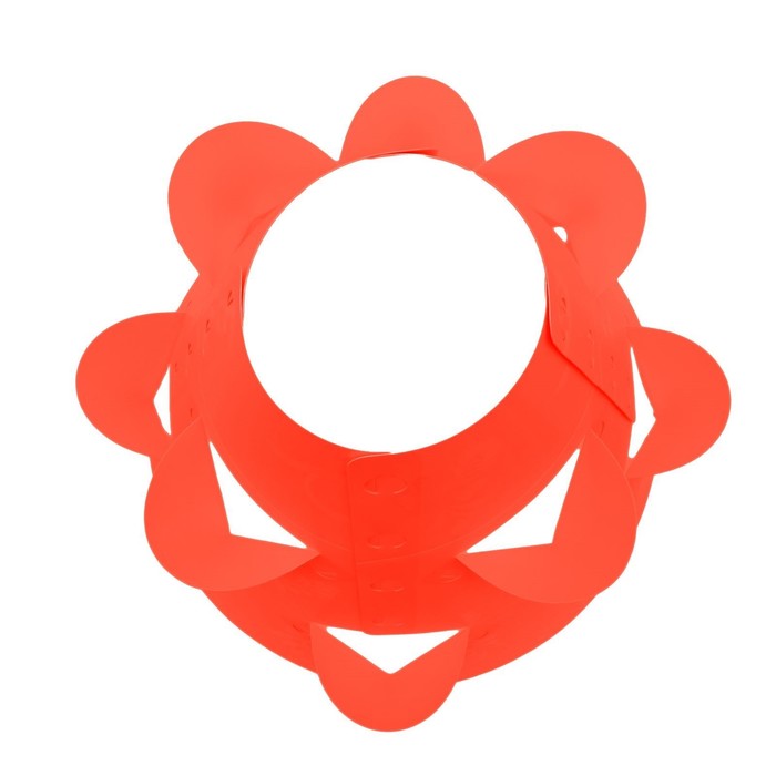 Клумба конусная d=20-60 см, h=60 см, красная