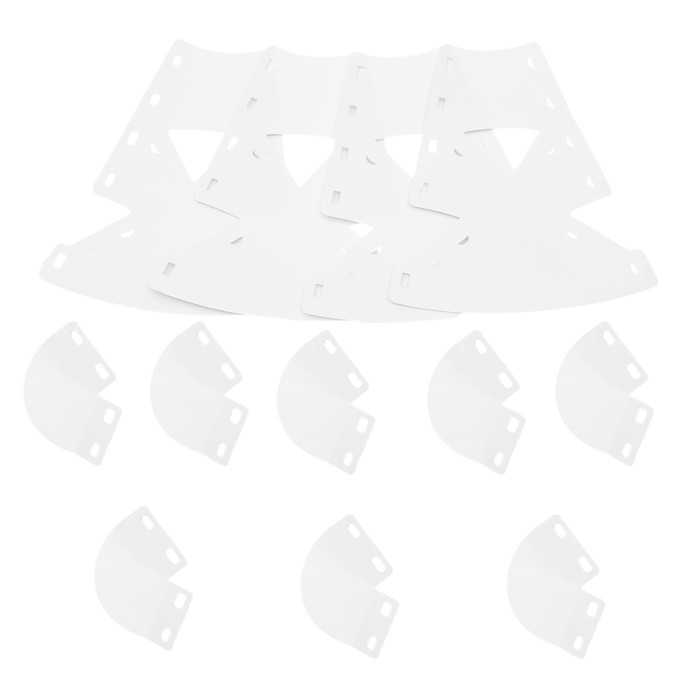 Клумба конусная, d=20-60 см, h=60 см, белая